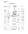 Схема №1 MK812101/79A с изображением Крышечка для мультиварки (пароварки) Moulinex SS-995420