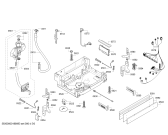 Схема №3 SN55L586EU partyPlus с изображением Силовой модуль запрограммированный для посудомойки Siemens 12007839