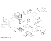 Схема №3 HMT75M551I с изображением Панель для микроволновой печи Bosch 00745462