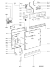 Схема №1 ADG 8920/1 IX с изображением Блок управления для посудомоечной машины Whirlpool 480140101572