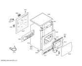 Схема №3 WTA3003AU Maxx WTA3003 с изображением Опорная рама барабана для сушильной машины Bosch 00475971