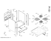 Схема №2 3CVX463BQ с изображением Стеклокерамика для плиты (духовки) Bosch 00773526