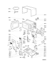 Схема №1 AVM 404/1/BL с изображением Трансформатор для микроволновки Whirlpool 481914868097