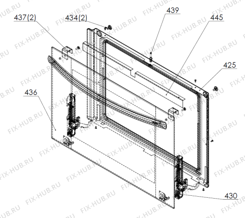 Взрыв-схема вытяжки Gorenje S9400 RST A46001004 FI   -SS B-I (335249, A46001004) - Схема узла 03