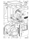 Схема №1 WTA 3000 GB с изображением Переключатель для электросушки Whirlpool 481227618428