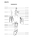 Схема №1 XN900840/FB1 с изображением Покрытие для кофеварки (кофемашины) Krups MS-624437