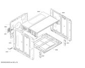 Схема №5 HBA43T351 с изображением Кабель для плиты (духовки) Siemens 00625399