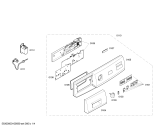 Схема №3 WXB061VSTI Silver2175 с изображением Панель управления для стиральной машины Siemens 00660955