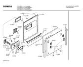 Схема №5 SE65560CH с изображением Рамка для посудомойки Siemens 00299224