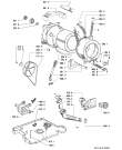 Схема №1 AWM 8102 с изображением Обшивка для стиральной машины Whirlpool 481245212904