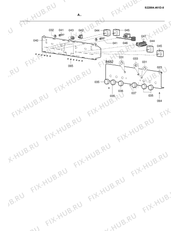 Схема №4 CK 7482/1 WEISS-230V с изображением Микродвигатель для духового шкафа Whirlpool 480121102707