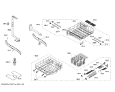 Схема №2 SHE55C02UC с изображением Панель управления для посудомоечной машины Bosch 00669117