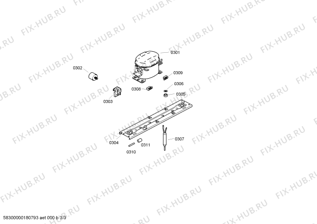 Схема №2 KK25F68TI с изображением Решетка для холодильника Siemens 00448519