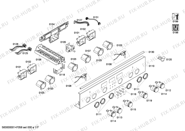 Схема №4 HC854240U с изображением Фронтальное стекло для электропечи Siemens 00685090