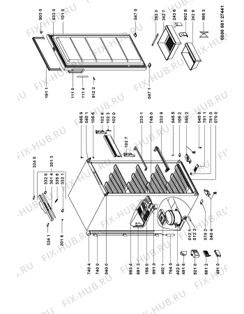 Схема №1 GKMT 2949/2 с изображением Блок питания для холодильника Whirlpool 481228218765