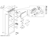 Схема №4 RT287202 с изображением Планка для холодильной камеры Bosch 00684790