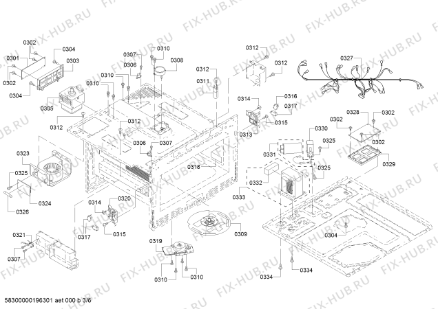 Схема №5 MD30RS с изображением Регулировочная плата для сушилки Bosch 11028928