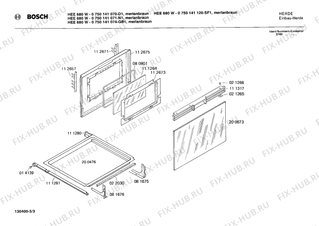Схема №1 HE802226 с изображением Переключатель для плиты (духовки) Bosch 00021542