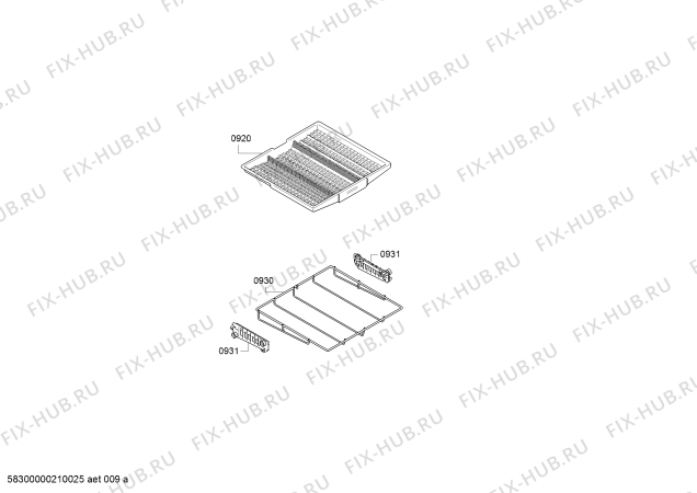 Схема №4 SN235I03EE, iQ300 с изображением Краткая инструкция для посудомойки Siemens 18025108