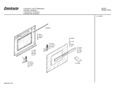 Схема №3 CH210016 с изображением Панель для плиты (духовки) Bosch 00119868