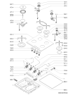 Схема №1 AKT 424/MR с изображением Поверхность для плиты (духовки) Whirlpool 481245068315