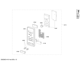 Схема №3 3WGB2029 с изображением Панель управления для микроволновки Bosch 00676088