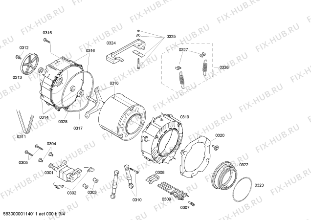 Схема №2 WFO3250DN Maxx WFO3250 с изображением Вкладыш в панель для стиралки Bosch 00495228