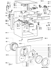 Схема №1 FL 8145 с изображением Ручка (крючок) люка для стиралки Whirlpool 481949878447