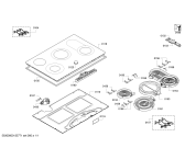 Схема №1 T15T84X2 с изображением Стеклокерамика для плиты (духовки) Bosch 00689992