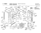 Схема №2 0700234518 KSG23108 с изображением Дверь морозильной камеры для холодильника Bosch 00118195