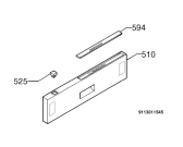 Схема №1 F84475VI с изображением Панель для посудомоечной машины Aeg 1527638009