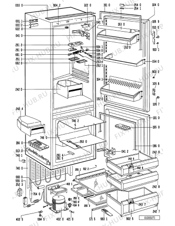 Схема №1 IK 303 N/L WS с изображением Обшивка Whirlpool 481246088148