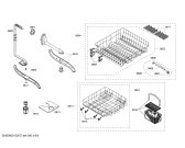 Схема №3 SHX43M06UC с изображением Панель управления для электропосудомоечной машины Bosch 00665185