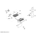Схема №2 KGN39A76 Smart с изображением Дверь морозильной камеры для холодильника Bosch 00681203
