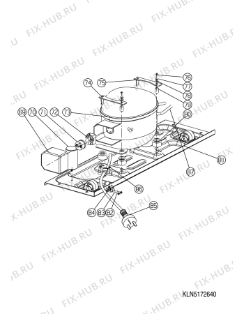 Схема №5 UP350FIFE (F070923) с изображением Ножка для холодильника Indesit C00283478