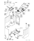 Схема №2 WATS 5140/S с изображением Обшивка для стиралки Whirlpool 481245213948