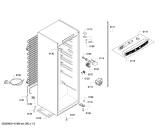 Схема №1 KS38KV50 с изображением Дверь для холодильной камеры Siemens 00248267