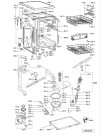 Схема №2 ADB 751 с изображением Обшивка для электропосудомоечной машины Whirlpool 481245372332