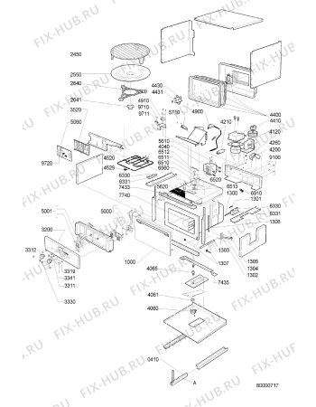 Схема №1 AMW 502 IN с изображением Блок управления для микроволновой печи Whirlpool 481221470506