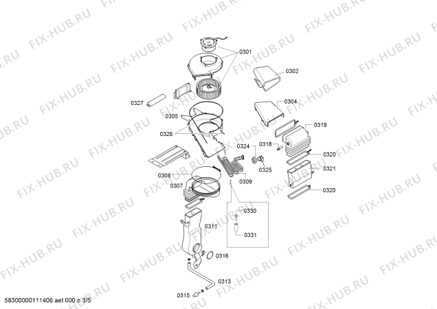 Взрыв-схема стиральной машины Siemens WDI1640HK - Схема узла 03