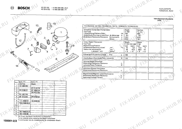 Взрыв-схема холодильника Bosch 0700204546 KS2010SG - Схема узла 02