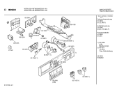 Схема №4 WFM3030AU WFM3030 с изображением Панель управления для стиральной машины Bosch 00285398
