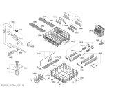 Схема №4 DI461112 с изображением Передняя панель для электропосудомоечной машины Bosch 00742567