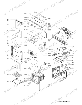 Схема №1 AKP 257/IX с изображением Панель для духового шкафа Whirlpool 480121103319