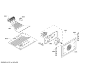 Схема №6 U15E42N0AU с изображением Внешняя дверь для духового шкафа Bosch 00683304