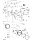 Схема №1 AWO/D 7113 WP с изображением Блок управления для стиралки Whirlpool 480111104345