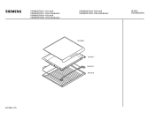 Схема №3 HB49620FN с изображением Панель для плиты (духовки) Siemens 00209372
