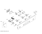 Схема №6 HBM43S550A с изображением Панель управления для электропечи Bosch 00675572
