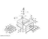 Схема №3 HEV110250 с изображением Ручка выбора температуры для плиты (духовки) Bosch 00427670