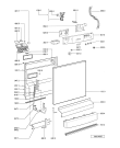 Схема №1 ADP 6946 WHM с изображением Обшивка для посудомоечной машины Whirlpool 481245373334